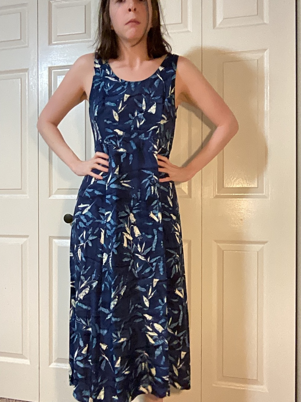 Vintage 90s Darian Sleeveless Summer Dress